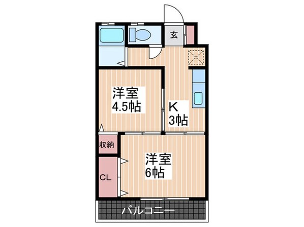 下山ビルの物件間取画像